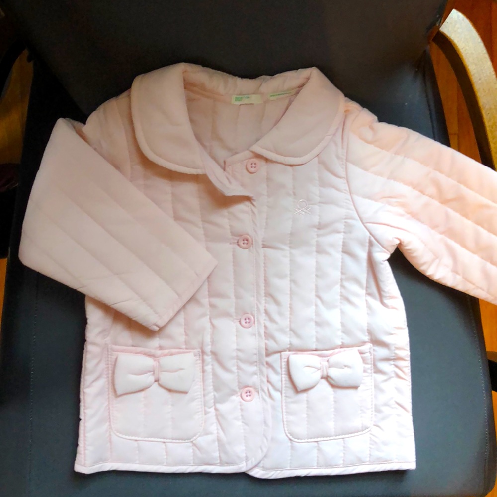 🔥2X HOST PICK🔥Benetton Pink Jacket